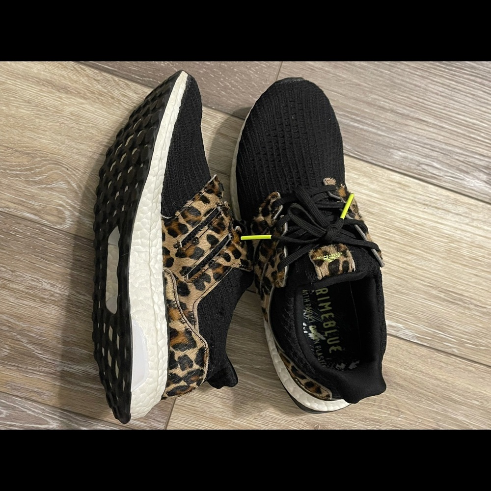 Adidas Ultraboosts Leopard Print/ Black